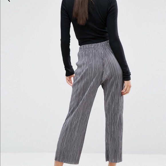 NWOT Pleated Plisse Pants - Picture 5 of 12